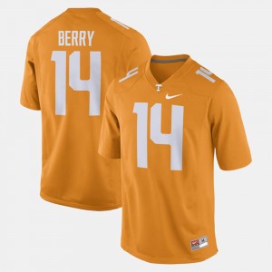 Men's Tennessee Volunteers #14 Eric Berry Orange Alumni Football Game Jersey 147805-665