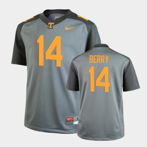Youth Tennessee Volunteers #14 Eric Berry Gray Replica Jersey 252891-739