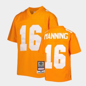 Youth Tennessee Volunteers #16 Peyton Manning Orange Replica Jersey 379772-848